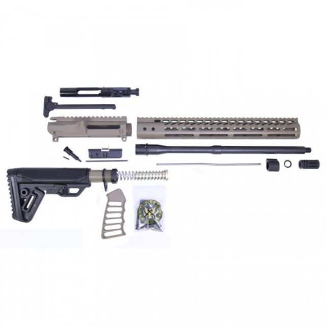 Guntec USA AR-15 5.56 Upper Receiver w/o Lower Parts KitN.215in Ultralight M-LOK HandguardMLS Gen 2 Stock AssemblyCarbine .750 Gas Block16in 5.56mm M4 - Guntec Usa