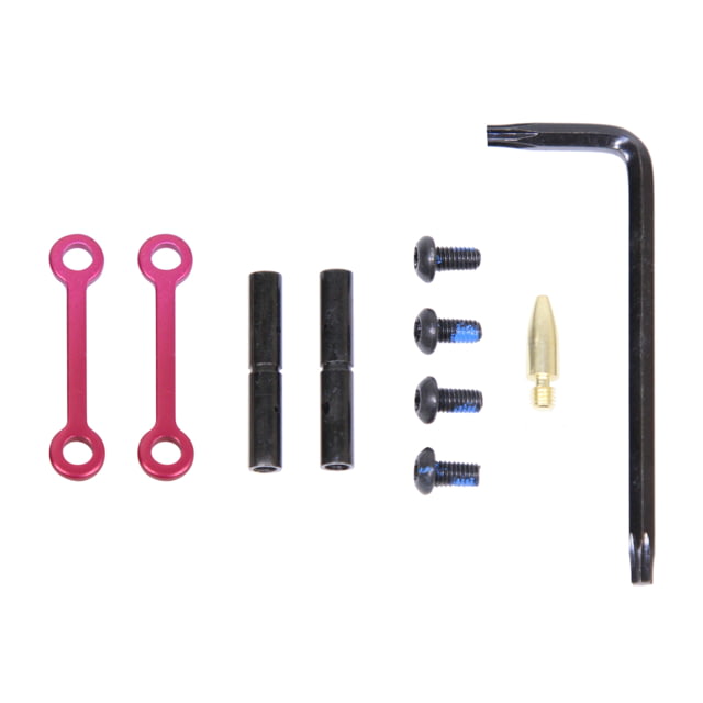 Guntec USA AR-15 Complete Anti-Rotation Trigger/Hammer Pin Set Anodized Rose - Guntec Usa