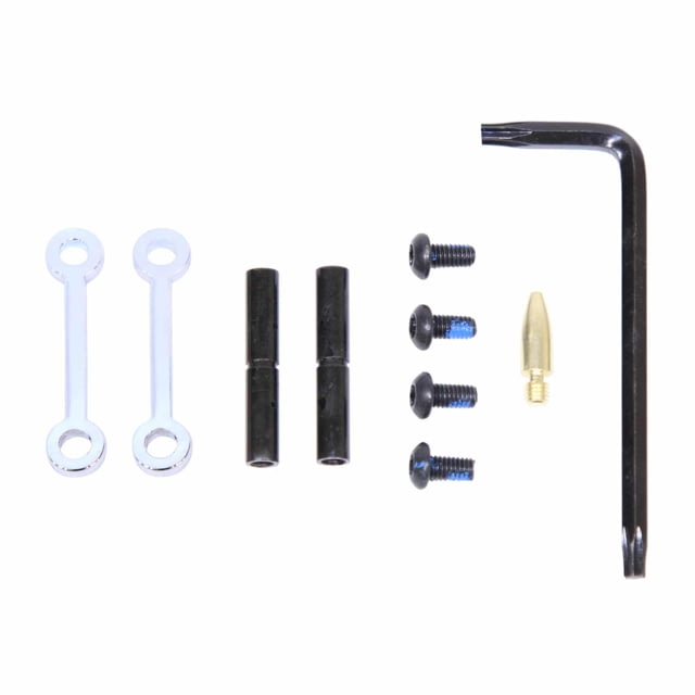 Guntec USA AR-15 Complete Anti-Rotation Trigger/Hammer Pin Set Chrome - Guntec Usa