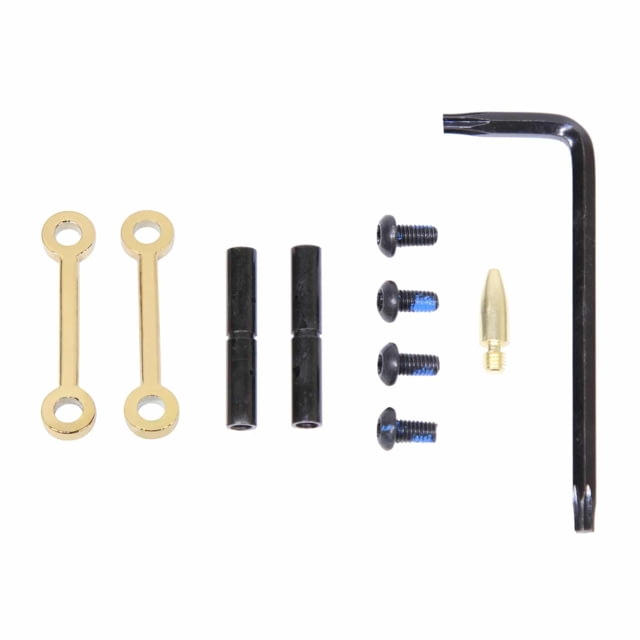 Guntec USA AR-15 Complete Anti-Rotation Trigger/Hammer Pin Set Gold Plated GT-ARP-GLD - Guntec Usa