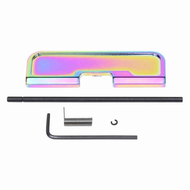 Guntec USA AR-15 Ejection Port Dust Cover Assembly Gen 3 Rainbow Pvd - Guntec Usa