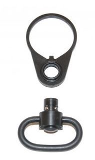 Guntec USA AR-15 Endplate For QD Single Point Sling Adapter w/Swivel