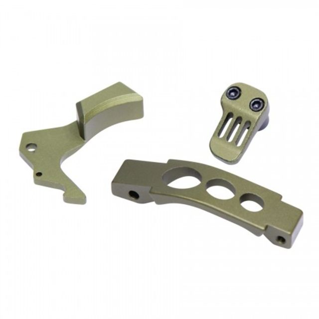 Guntec USA AR-15 Enhanced Accessory Kit Anodized Green - Guntec Usa