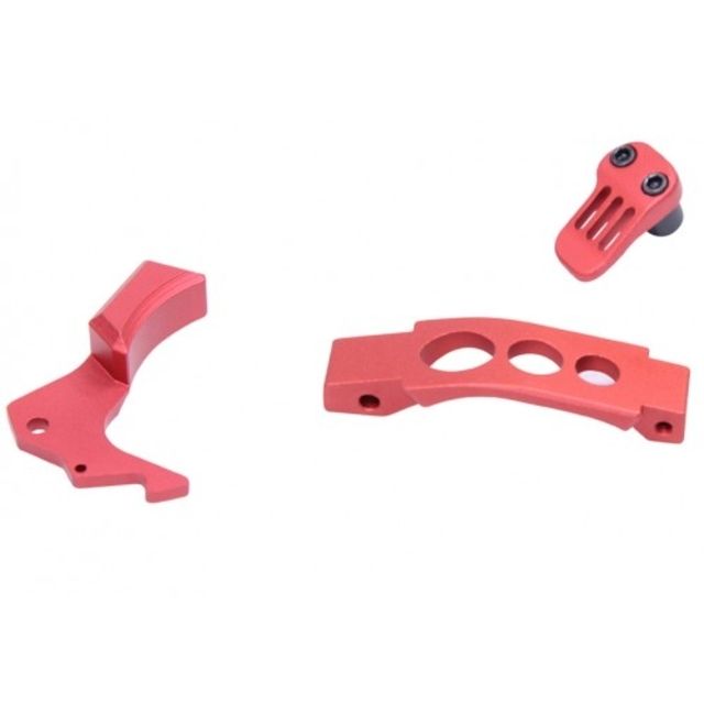 Guntec USA AR-15 Enhanced Accessory Kit Anodized Red - Guntec Usa
