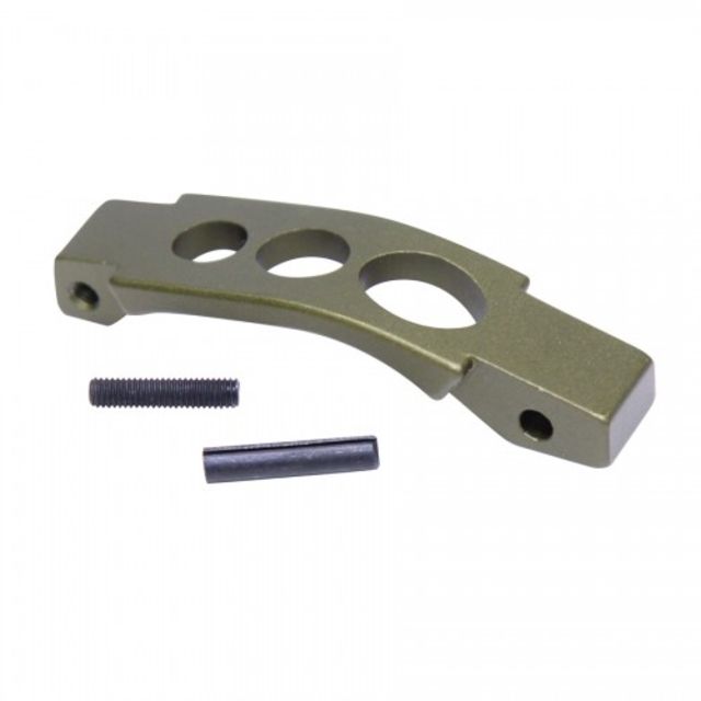 Guntec USA AR-15 Enhanced Trigger Guard T6 Aluminum Anodized Green - Guntec Usa