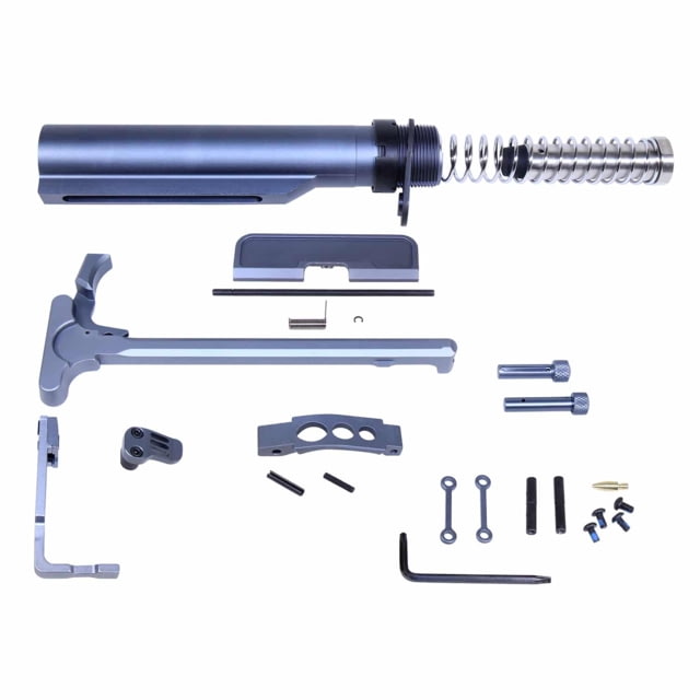 Guntec USA AR-15 Essentials Kit Anodized Grey - Guntec Usa