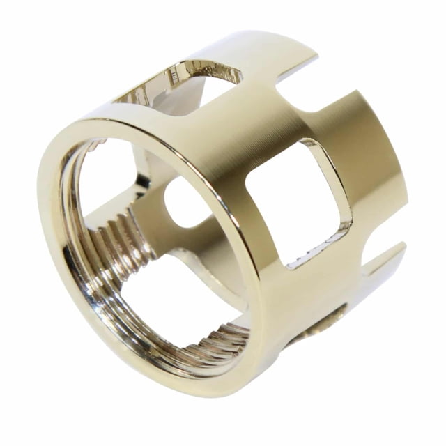 Guntec USA AR-15 Extreme Duty Wide Castle Nut For Car/M4 Buffer Tube Gold Plated CASTLE-EXD-GLD - Guntec Usa