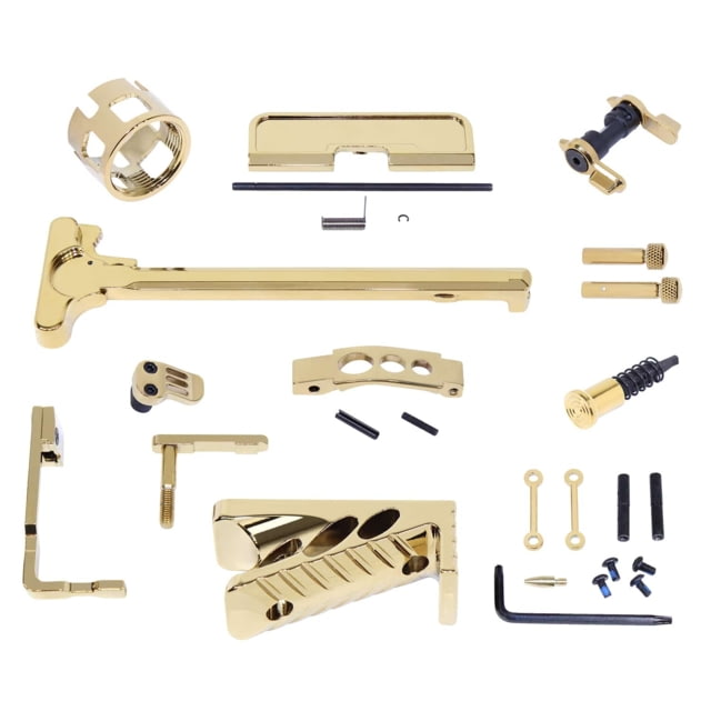 Guntec USA AR-15 Finishing Kit Gold Plated - Guntec Usa