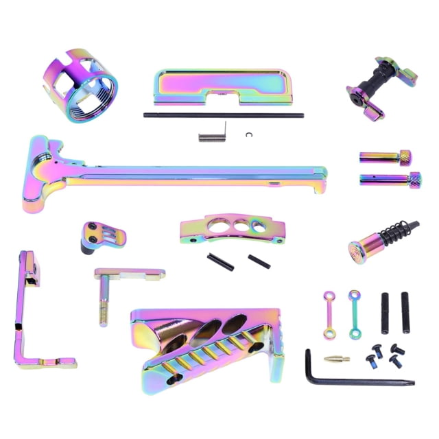 Guntec USA AR-15 Finishing Kit Rainbow PVD - Guntec Usa