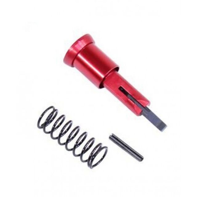 Guntec USA AR-15 Forward Assist Assembly Red Anodized - Guntec Usa
