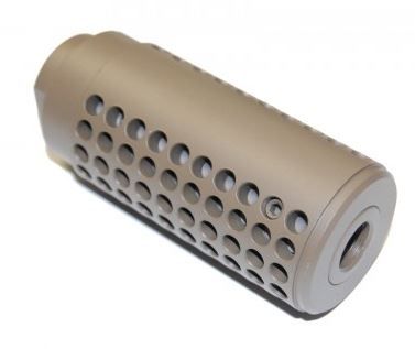 Guntec USA AR-15 Gen 2 Micro Reverse Thread Slip Over Socom Style Fake Suppressor .223cal Flat Dark Earth - Guntec Usa