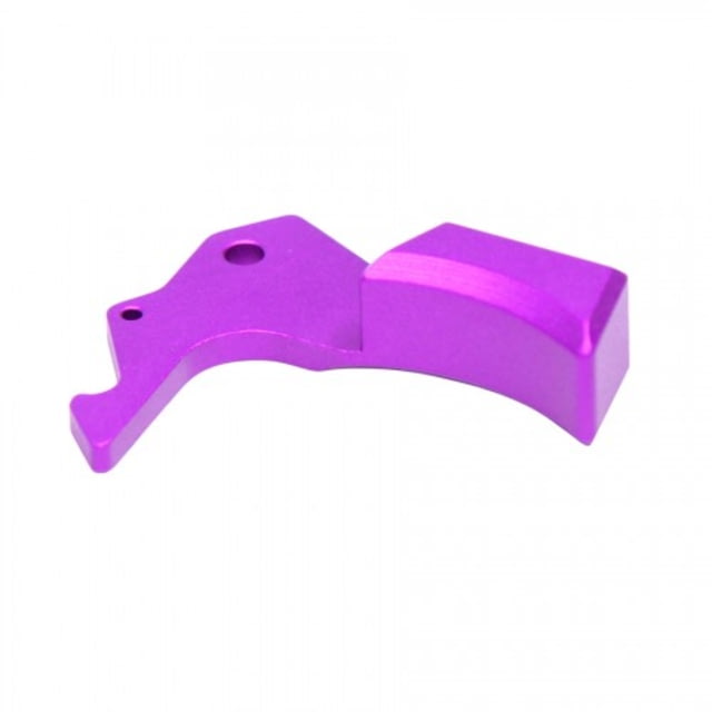 Guntec USA AR-15 Gen 5 Ergonomic Charging Handle Latch T6 Aluminum Anodized Purple - Guntec Usa