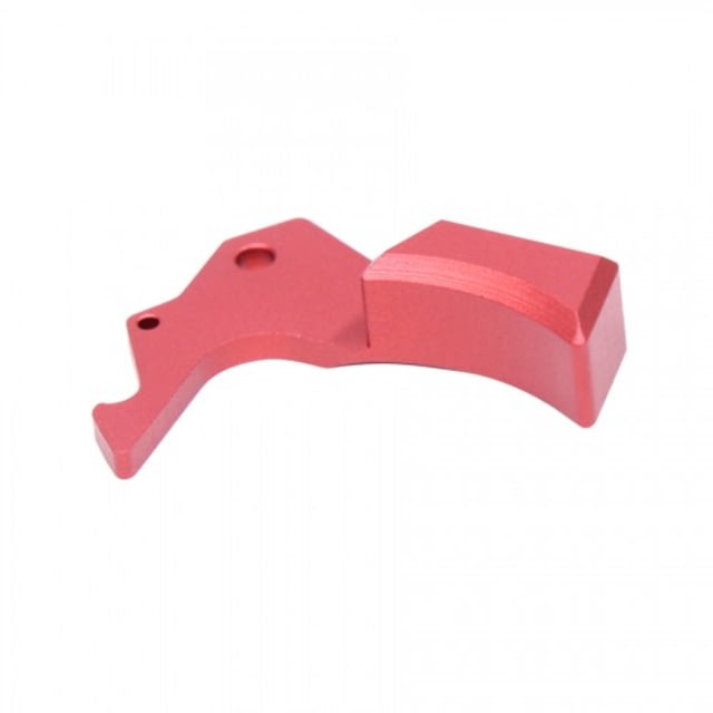 Guntec USA AR-15 Gen 5 Ergonomic Charging Handle Latch T6 Aluminum Anodized Red - Guntec Usa