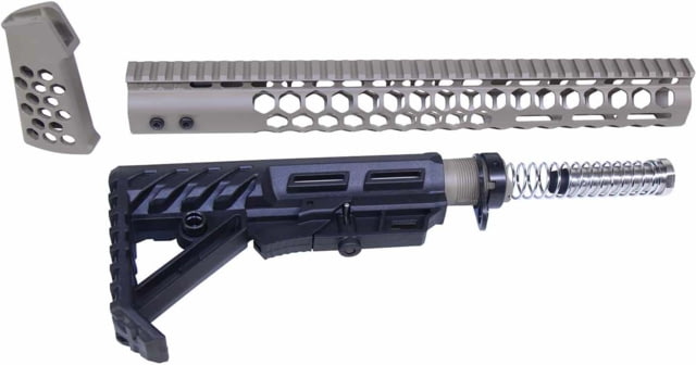Guntec USA AR-15 Honeycomb Series Complete Furniture Set Gen 2 Flat Dark Earth - Guntec Usa