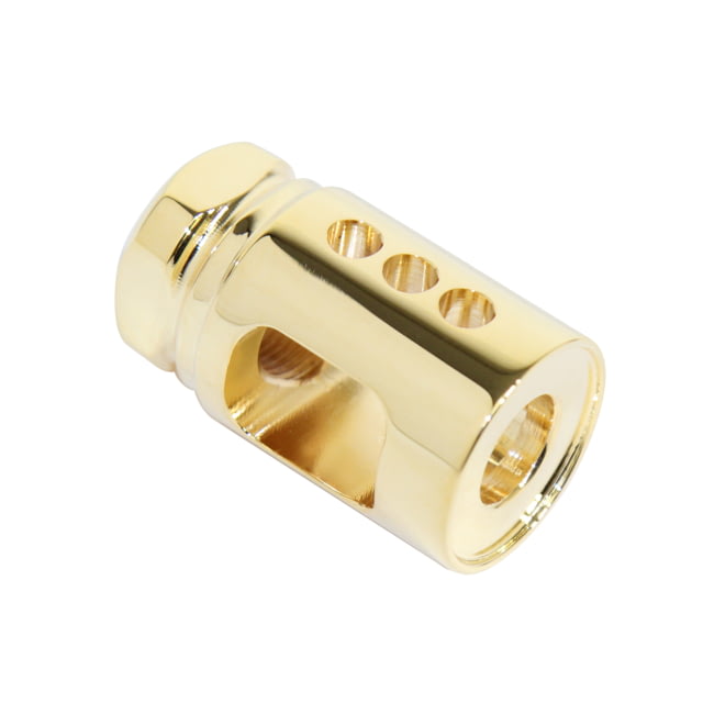 Guntec USA AR-15 Micro Comp Steel Compensator 24K Gold Plated - Guntec USA
