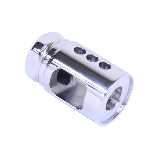 Guntec USA AR-15 Micro Comp Steel Compensator High Polished Steel - Guntec USA