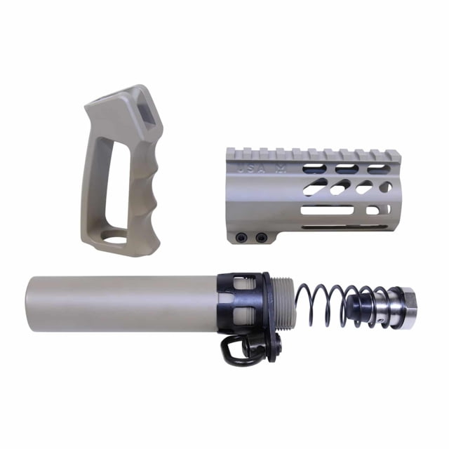 Guntec USA AR-15 Micro Pistol Furniture Set Flat Dark Earth - Guntec Usa