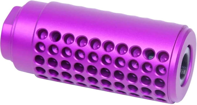 Guntec USA AR-15 Micro Reverse Thread Slip Over Socom Style Fake Suppressor Gen 2 Anodized Purple - Guntec USA
