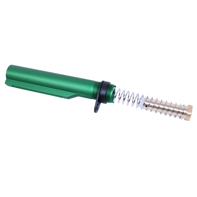 Guntec USA AR-15 Mil-Spec Buffer Tube Assmebly Set Anodized Irish Green - Guntec Usa
