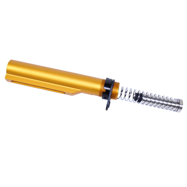 Guntec USA AR-15 Mil-Spec Buffer Tube Set Anodized Orange - Guntec Usa