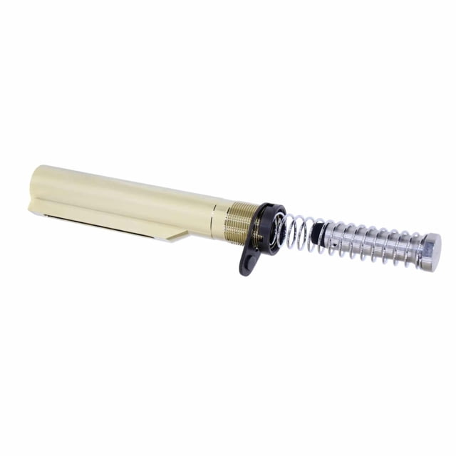 Guntec USA AR-15 Mil-Spec Buffer Tube Set Gold Plated MILTUBESET-GLD - Guntec Usa