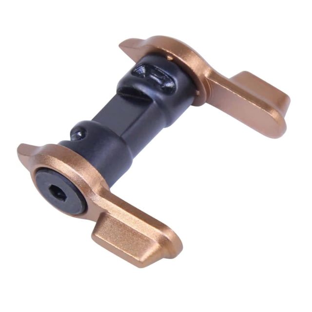 Guntec USA AR-15 Multi Degree Short Throw Ambi Safety Anodized Bronze - Guntec Usa