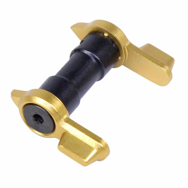 Guntec USA AR-15 Multi Degree Short Throw Ambi Safety Anodized Gold - Guntec Usa