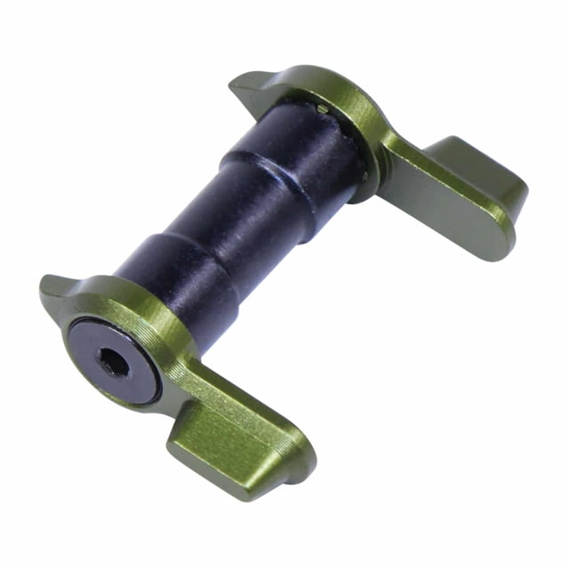 Guntec USA AR-15 Multi Degree Short Throw Ambi Safety Anodized Green - Guntec Usa