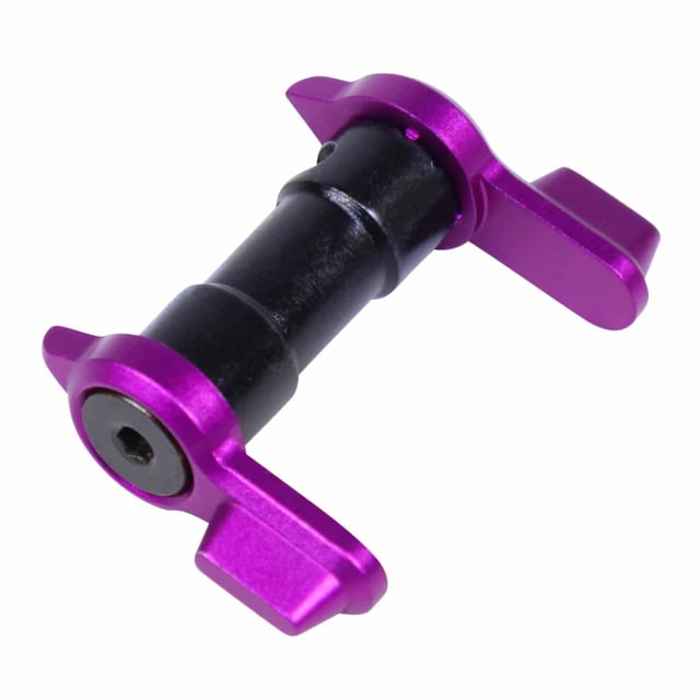 Guntec USA AR-15 Multi Degree Short Throw Ambi Safety Anodized Purple - Guntec Usa