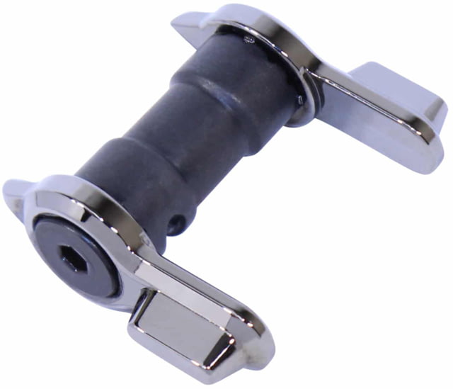 Guntec USA AR-15 Multi Degree Short Throw Ambi Safety Chrome Black - Guntec Usa