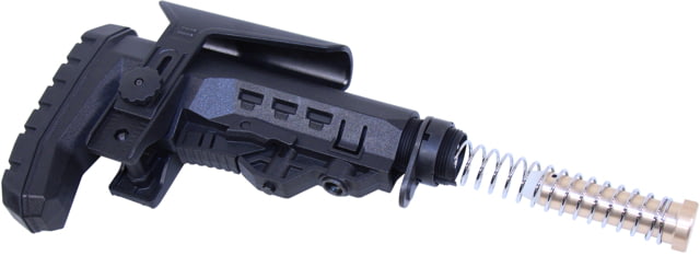 Guntec USA AR-15 Multi Point Modular Stock With Adjustable Cheek Riser Black - Guntec USA