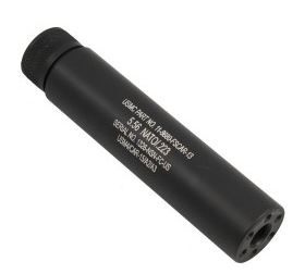 Guntec USA AR-15 Reverse Thread Slip Over Fake Suppressor .223 Cal Black