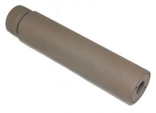 Guntec USA AR-15 Reverse Thread Slip Over Fake Suppressor .308/300 AAC Blackout Cal Flat Dark Earth Cerakote - Guntec Usa