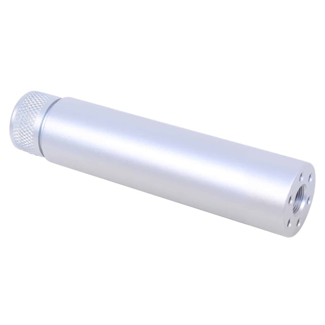 Guntec USA AR-15 Slip Over Fake Suppressor 5.56mm 1/2-28 Anodized Clear - Guntec Usa