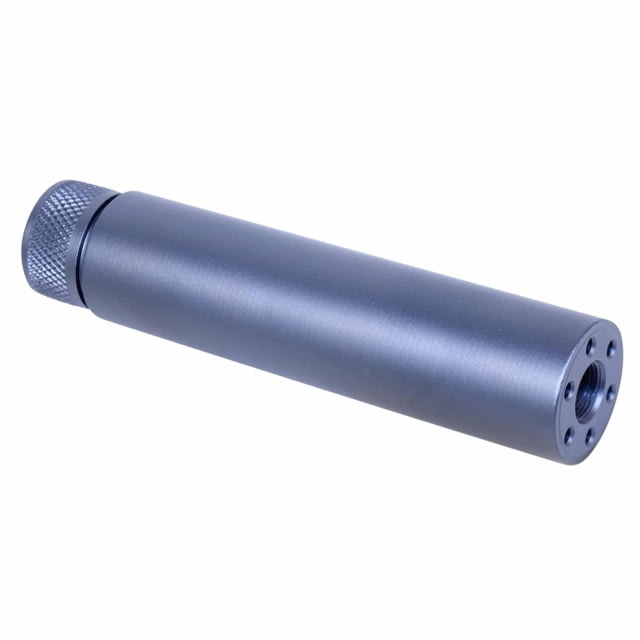 Guntec USA AR-15 Slip Over Fake Suppressor 5.56mm 1/2-28 Anodized Grey - Guntec Usa
