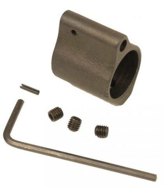 Guntec USA AR-15 Low Profile Gas Block .750 Diameter 3 Set Screws Steel - Guntec Usa