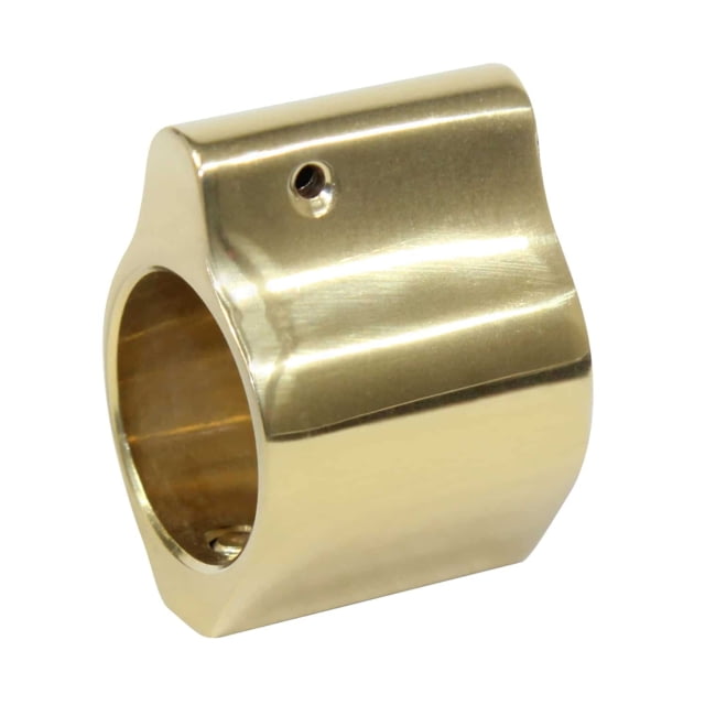 Guntec USA AR-15 Steel Low Profile Gas Block Gold Plated - Guntec Usa