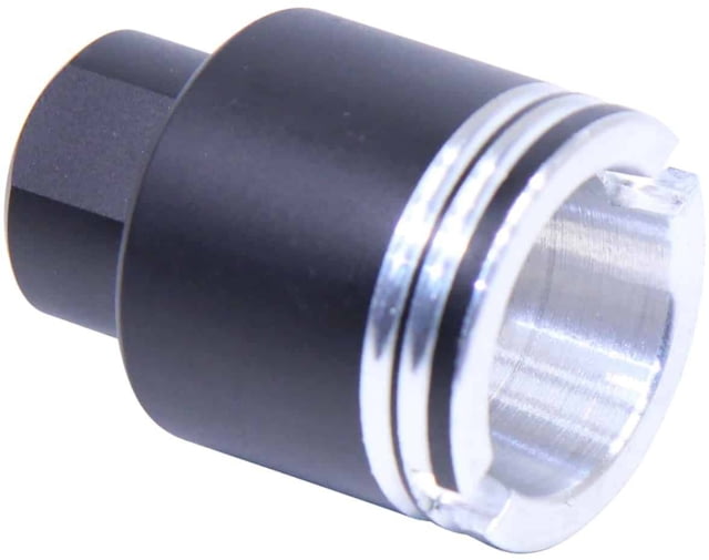 Guntec USA AR-15 Stubby Slim Compact Flash Can Black/Stainless - Guntec Usa