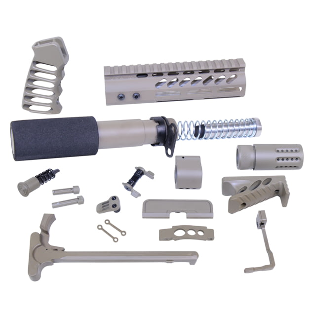 Guntec USA AR-15 Ultimate Pistol Kit Cerakote Flat Dark Earth - Guntec USA