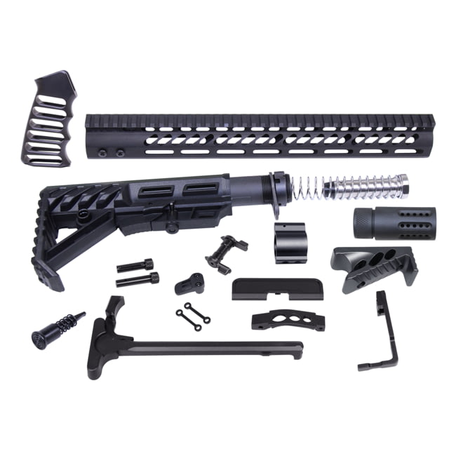Guntec USA AR-15 Ultimate Rifle Kit Anodized Black - Guntec USA