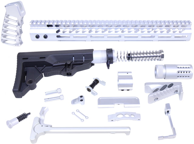 Guntec USA AR-15 Ultimate Rifle Kit Anodized Clear - Guntec Usa