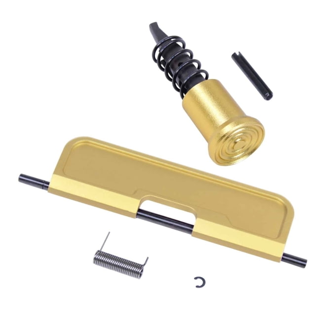 Guntec USA AR-15 Upper Completion Kit w/ Gen 3 Dust Cover Anodized Gold - Guntec Usa
