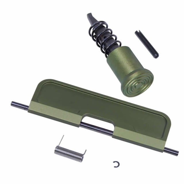 Guntec USA AR-15 Upper Completion Kit w/ Gen 3 Dust Cover Anodized Green - Guntec Usa