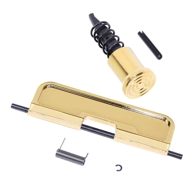 Guntec USA AR-15 Upper Completion Kit w/ Gen 3 Dust Cover Gold Plated - Guntec Usa