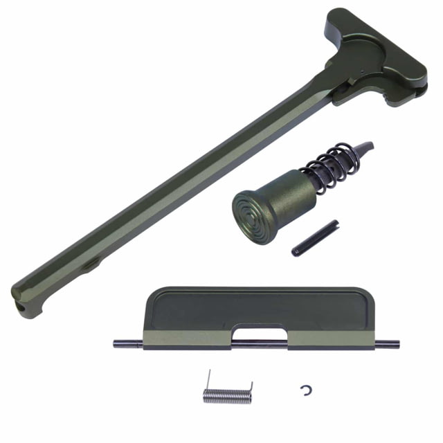 Guntec USA AR-15 Upper Receiver Assembly Kit Anodized Green - Guntec Usa