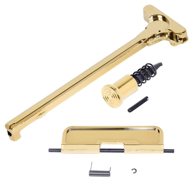 Guntec USA AR-15 Upper Receiver Assembly Kit Gold Plated - Guntec Usa