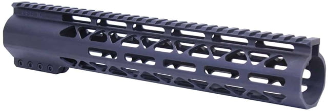Guntec USA AR-308 12in Air-Lok Series M-LOK Compression Free Floating Handguard w/ Monolithic Top Rail Anodized Black