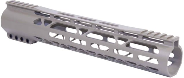 Guntec USA AR-308 12in Air-Lok Series M-LOK Compression Free Floating Handguard w/ Monolithic Top Rail Gen 2 Flat Dark Earth - Guntec Usa