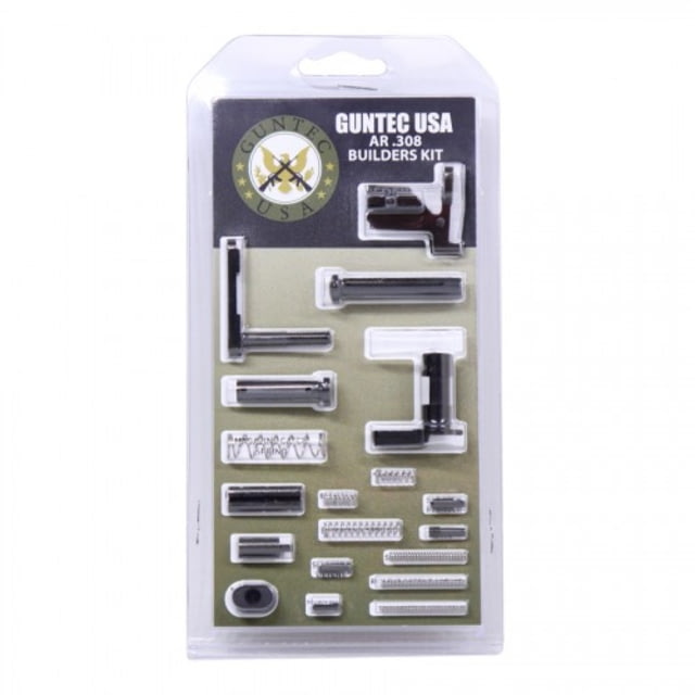 Guntec USA AR .308 Builders Kit Black - Guntec Usa