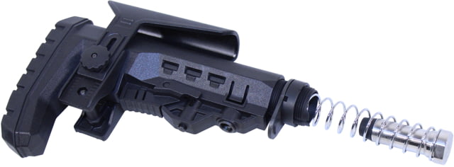 Guntec USA AR .308 Cal Multi Point Modular Stock With Adjustable Cheek Riser Black - Guntec USA